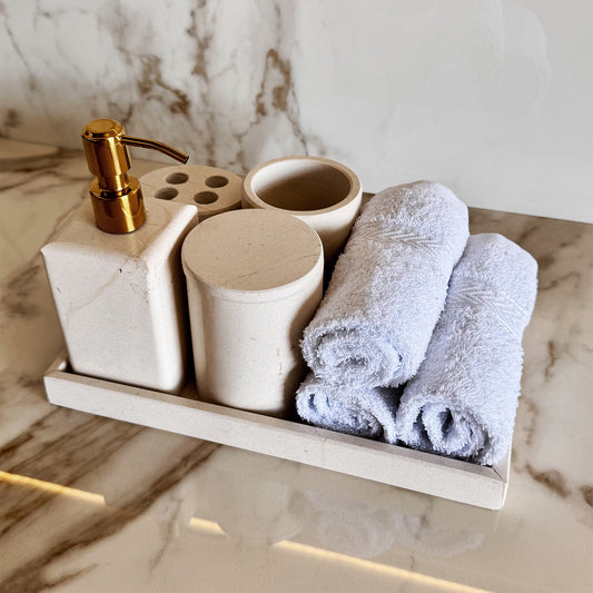 Kit de Baño Crema